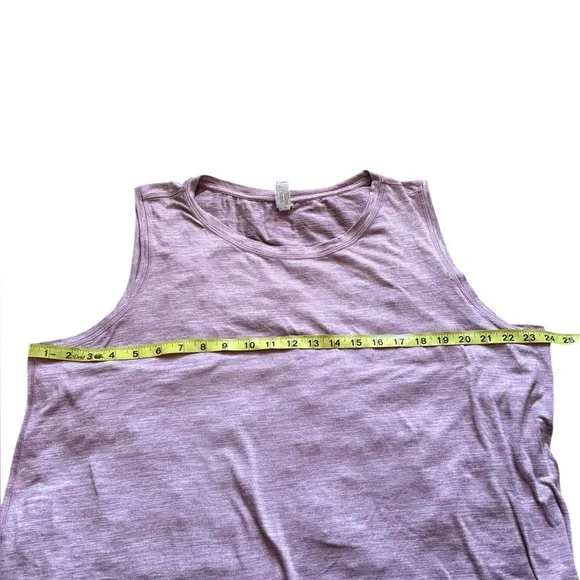 Yogalicious Women’s 1X Mauve Sleeveless Active‎ Tank Top Plus Size - Picture 5 of 7